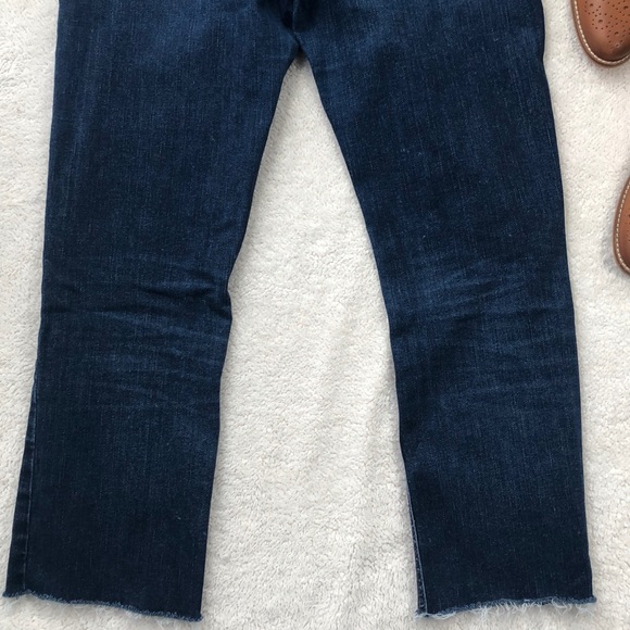 Silver Jeans Dark Indigo Avery Stretch Slim Bootcut Jeans Size 30 - Picture 12 of 15